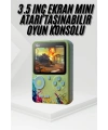 Game Box Oyun Konsolu 500 Retro Oyunlu Mini Taşınabilir 3 İnç
