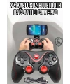 Game Stick Android Uyumlu Gamepad X3 Standlı Oyun Kolu Bluetooth Bağlantılı