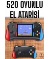 Gamepad Joystick 500 Oyunlu Retro Oyun Konsolu Tv Bağlantı Özellikli 2 Kişilik Destekli