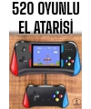 Gamepad Joystick 500 Oyunlu Retro Oyun Konsolu Tv Bağlantı Özellikli 2 Kişilik Destekli