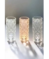 Gece Lambası Kristal Lamba Dokunmatik Şarjlı Hediyelik