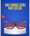 Gece Organizasyonları İçin Renkli LED Gözlük