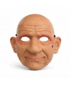 Gerçekçi Yaşlı Adam Maskesi – Lateks Görünümlü Plastik Korku Maskesi