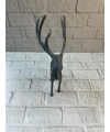 Geyik Figürü Gri Modern Salon ve Raf Dekoru