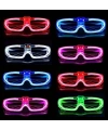 Glow Model 3 Farklı Fonksiyonlu Işıklı Parti Gözlüğü Karışık Renk 12 Adet