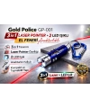 Gold Police GP-001 3 in 1 Laser Pointer + 2 LED Işıklı El Feneri Anahtarlıklı 1 Adet