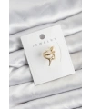 Gold Renk Pirinç Diken Model Kıkırdak Earcuff Küpe