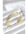 Gold Renk Pirinç Vintage Kadın Bileklik