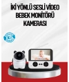 Görüntülü Bebek Monitörü 4.3 İnç Ekran ve Sesli İletişim