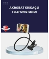 Güçlü Mandallı Akrobat Telefon Tutucu Masa Araç Uyumlu