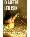 Gün Işığı 10 Metre Led Işık Şerit Led Süsleme Parti Malzemesi