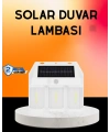 Güneş Enerjili 3 Modlu Duvar Apliği – Bahçe ve Garaj Aydınlatması