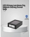 Güneş Enerjili LED Duvar Aydınlatması