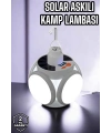 Güneş Enerjili Solar Aydınlatma Kamp Çadır Lambası Şarjlı Ampül Led Şarjlı El Feneri Işıldak