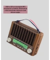 Güneş Enerjili Taşınabilir Radyo ve Bluetooth Hoparlör Çok Fonksiyonlu