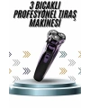 Günlük Kullanıma Uygun Profesyonel Tıraş Makinesi Döner Başlıklı