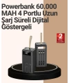 Güvenlik Korumalı Hızlı Şarj Özellikli Powerbank