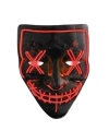 Hallowen Parti Maskesi Neon Led Işıklı Maske 3 Modlu Cadılar Bayramı Maskesi