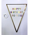 Happy Birthday To You Flama Bayrak Süs