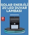 Hareket Algılamalı Solar LED Güvenlik Lambası