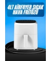 Hava Fritözü 4L Airfryer Pratik Uzun Ömürlü Yağsız Pişirme Taşınabilir