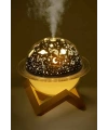 Hava Nemlendirici Masa ve Gece Lambası USB Projeksiyon Aromaterapi