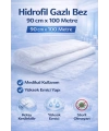 Hidrofil Gazlı Bez 90 cm x 100 Metre Medikal Emici Steril Olmayan Gazlı Bez Rulo
