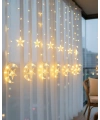 Hilal Yıldız LED Perde Işık Balkon Pencere ve Oda Dekorasyonu