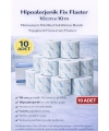 Hipoalerjenik Fix Flaster 10 cm x 10 m 10 Adet Nonwoven Medikal Sabitleme Bandı Yapışkanlı Pansuman Flasteri