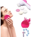 İkili Cilt Bakım Seti 5 Başlıklı Yüz Temizleme ve Masaj Aleti Canlandırıcı ve Onarıcı