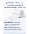 İpek Flaster 10 cm x 5 m Medikal Sabitleme Bandı Hipoalerjenik Yapışkanlı Cerrahi Flaster