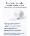 İpek Flaster 5 cm x 5 m Medikal Sabitleme Bandı Hipoalerjenik Yapışkanlı Cerrahi Flaster