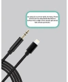 iPhone Uyumlu Lightning – 3.5mm Aux Adaptör Kablo Stereo Ses Aktarım