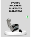 IPX5 Su Geçirmez Kablosuz Bluetooth Kulaklık – Powerbank Şarj Kutulu, Düşük Gecikmeli Oyun Modu