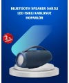 IPX5 Su Geçirmez Taşınabilir Bluetooth Hoparlör Renkli Işıklı