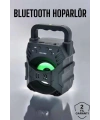 Işıklı Bluetooth Hoparlör Müzik ve Renkli Işık Taşınabiilir