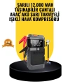 Işıklı Hava Kompresörlü Taşınabilir Akü Takviye Ünitesi