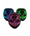 Işıklı Led Maske Parti Eğlence Maskesi Hallowen Neon Maske