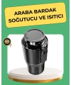 Isıtma Soğutma Özellikli Araç Bardaklığı Çakmak Girişli Akıllı