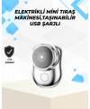 Islak-Kuru Kullanımlı Suya Dayanıklı Mini Tıraş Cihazı