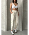 Jogger lastik paça pantolon
