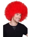 Kabarık Bonus Peruk Saç - Kırmızı
