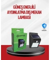 Kablo Gerektirmeyen Güneş Enerjili Dış Mekan Işık – Bahçe ve Koridor Aydınlatması