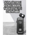 Kablolu Bluetooth Kulaklık Kulak İçi Stereo Mikrofonlu Dijital Göstergeli