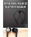 Kablolu Boyun Askılı Dijital Göstergeli Bluetooth Kulaklığı 60 Saat