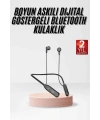 Kablolu Kulak İçi Bluetooth Kulaklık 60 Saat ANC Özellikli Boyun Bantlı