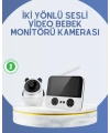 Kablosuz Bebek Monitörü 720P Görüntü ve Geniş Ekran