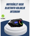 Kablosuz Bluetooth İnterkom IP65 Suya Dayanıklı 40mm HD Ses ve 40 Saat Pil