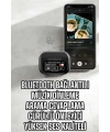 Kablosuz Bluetooth Kulaklık Ekranlı Uzun Şarj Süreli ANC Destekli