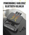 Kablosuz Bluetooth Kulaklık Powerbankli Uzun Pil Ömrü Yüksek Ses Kaliteli
